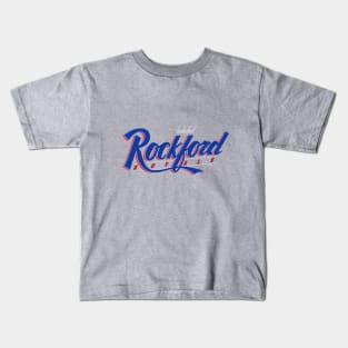 Historic Rockford Royals Baseball Kids T-Shirt